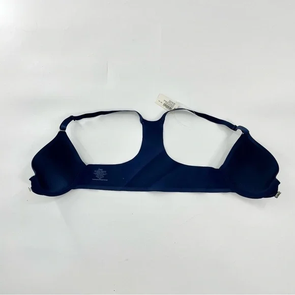 NWT Soma Vanishing Back Front Close Full Coverage Smoothing Navy Blue Bra Sz 32A - Picture 7 of 8